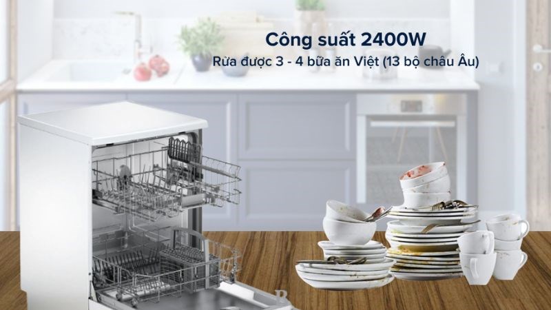 Máy rửa bát độc lập Bosch SMS2ITW04E TGB