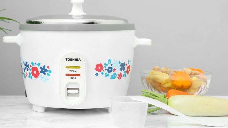 Nồi cơm nắp rời Toshiba 1.8 l&iacute;t RC-18MH2PV(F)