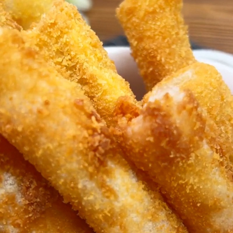 Bước 3 Thành phẩm Chả giò phô mai