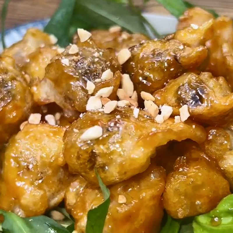 Bước 4 Thành phẩm Cút lộn chiên nước mắm