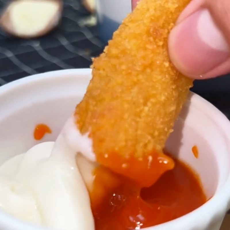 Bước 3 Thành phẩm Chả giò phô mai