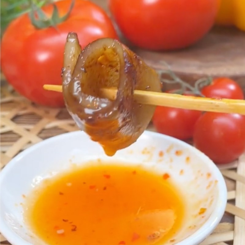 Bước 4 Thành phẩm Da heo nướng muối ớt