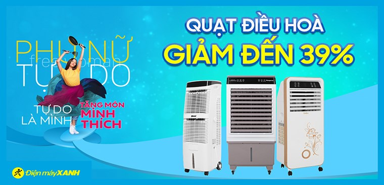 Free Woman Tự do là mình - Quạt giảm sốc đến 39%