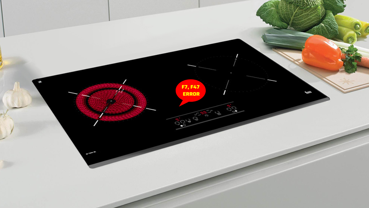 Bếp từ Teka báo lỗi F và lỗi F47