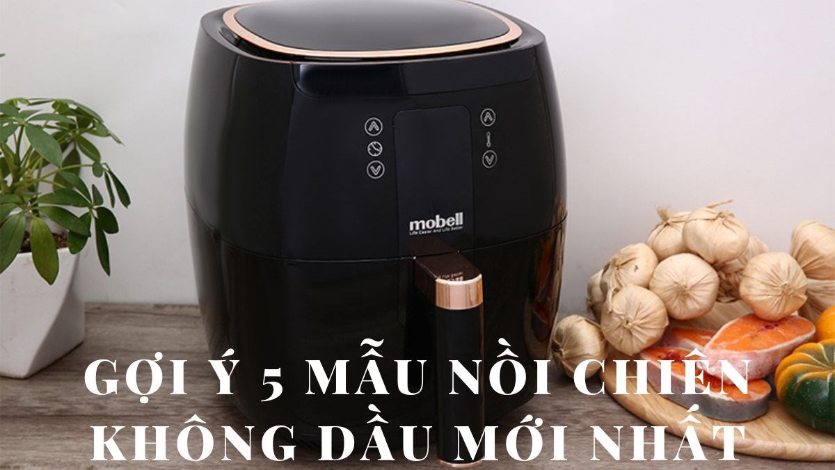 5 mẫu nồi chiên không dầu mới nhất