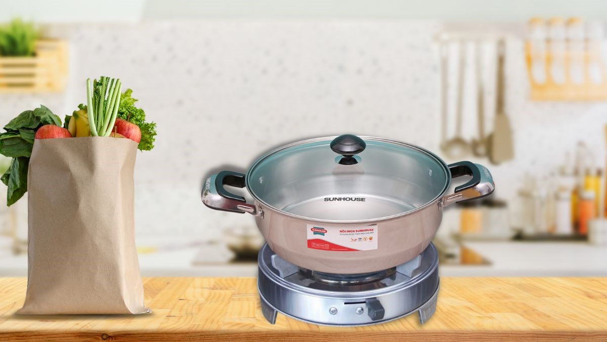 Nồi nấu lẩu bằng cồn