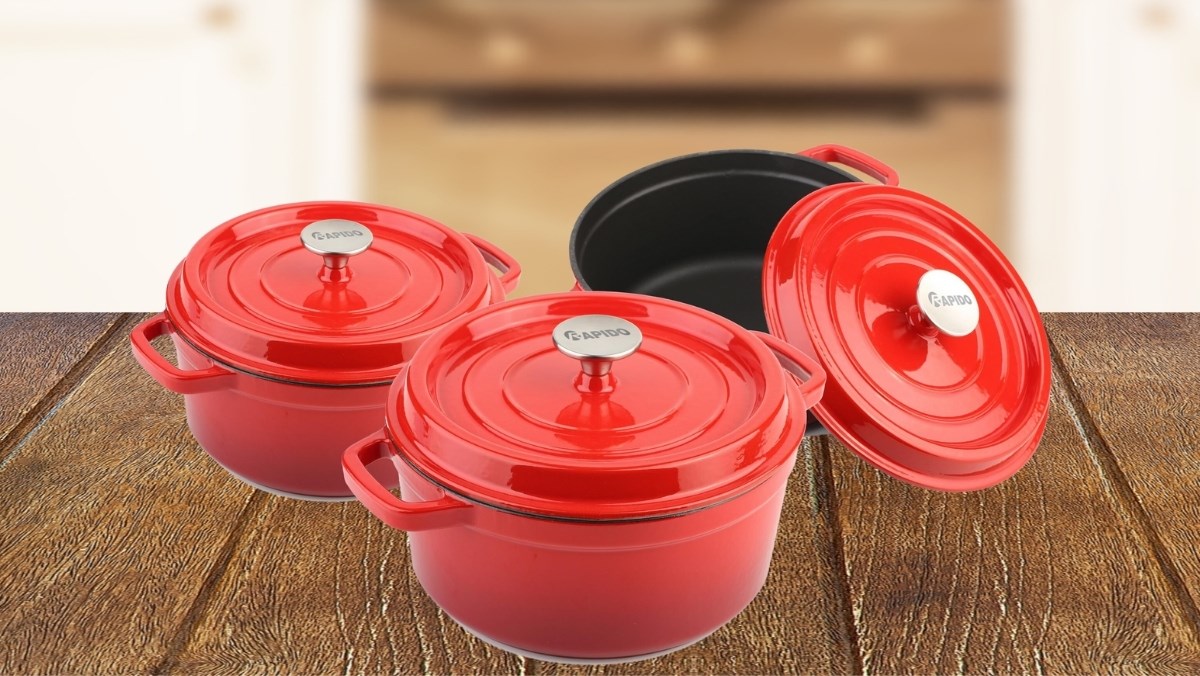 Nồi gang nấu cơm cháy