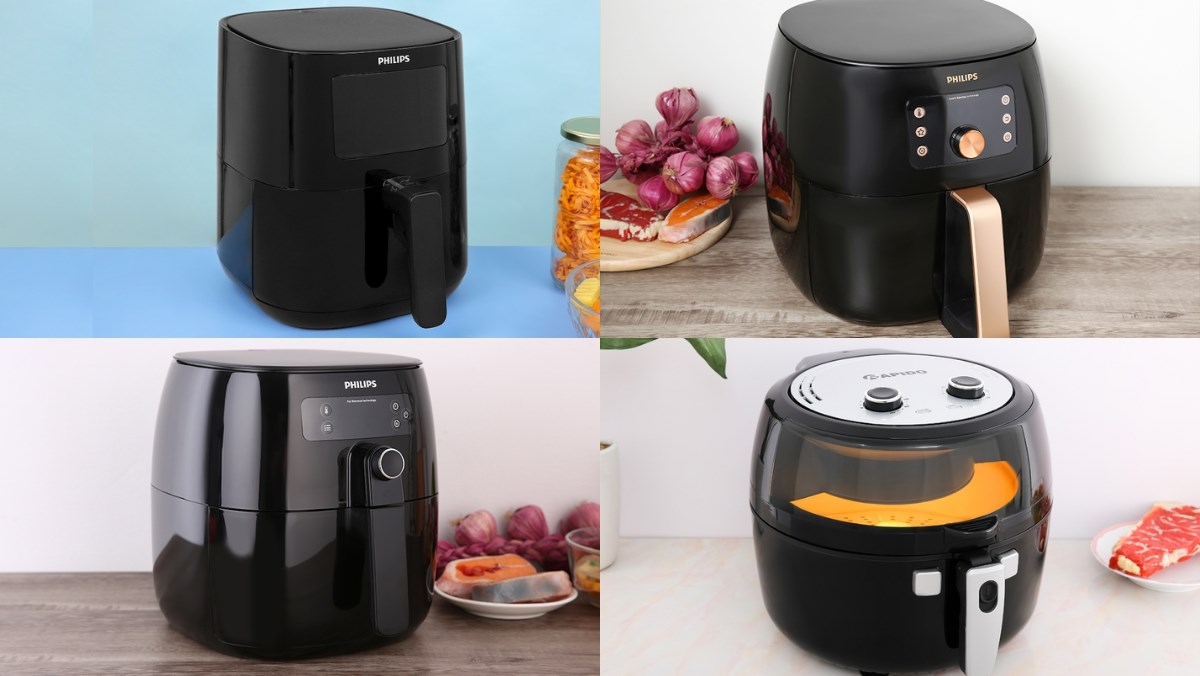 Nồi chiên không dầu không cần lật