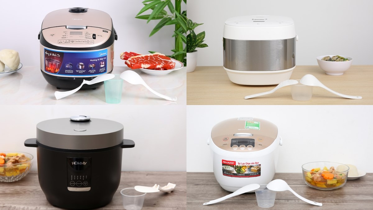 Top 5 nồi cơm điện 2 mâm nhiệt