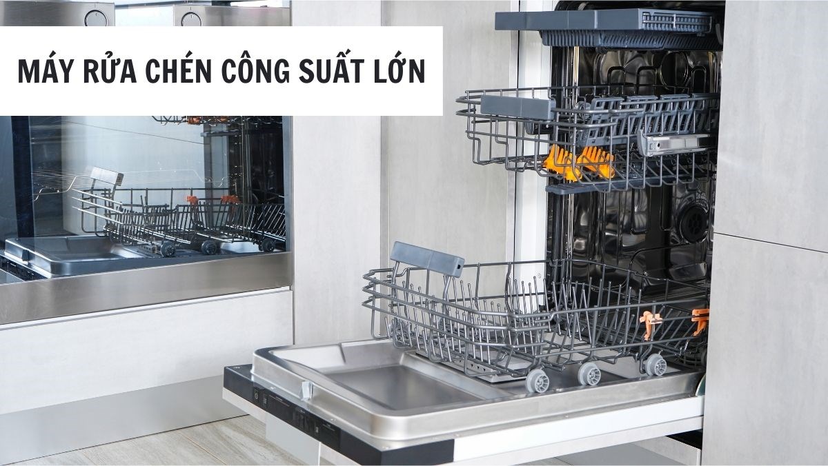 Máy rửa bát công suất lớn