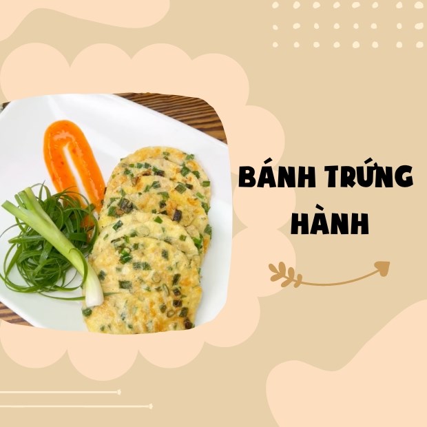 Hướng dẫn cách làm món bánh trứng hành ăn là nghiện