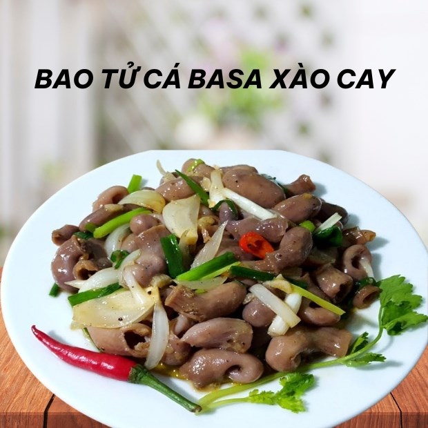 Hướng dẫn làm món bao tử cá basa xào cay thơm ngon, đậm vị