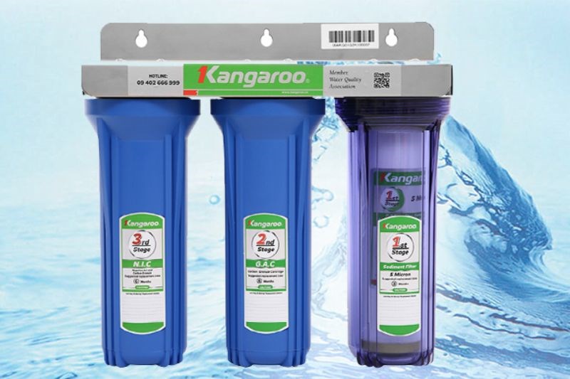 Bộ cốc lọc đầu nguồn Kangaroo KG01G3 