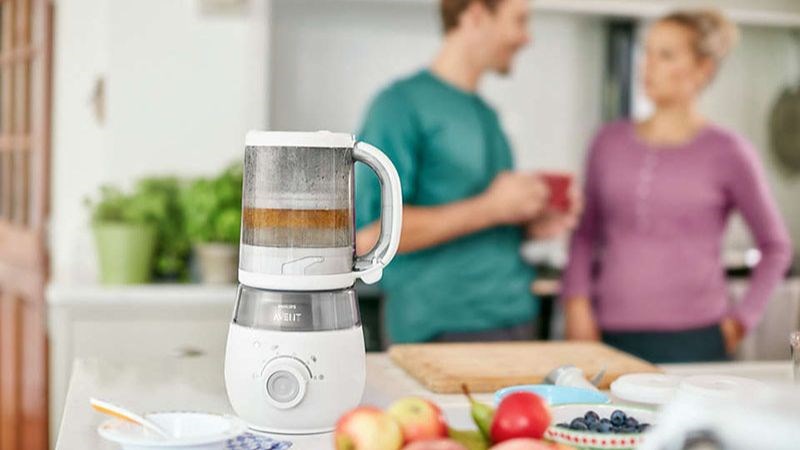 M&aacute;y hấp v&agrave; xay thức ăn 