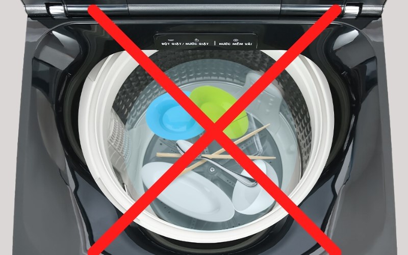 Rửa b&aacute;t bằng m&aacute;y giặt được kh&ocirc;ng?