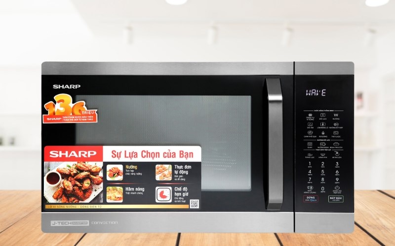 L&ograve; vi s&oacute;ng c&oacute; nướng Sharp R-C932XVN-BST 32 l&iacute;t