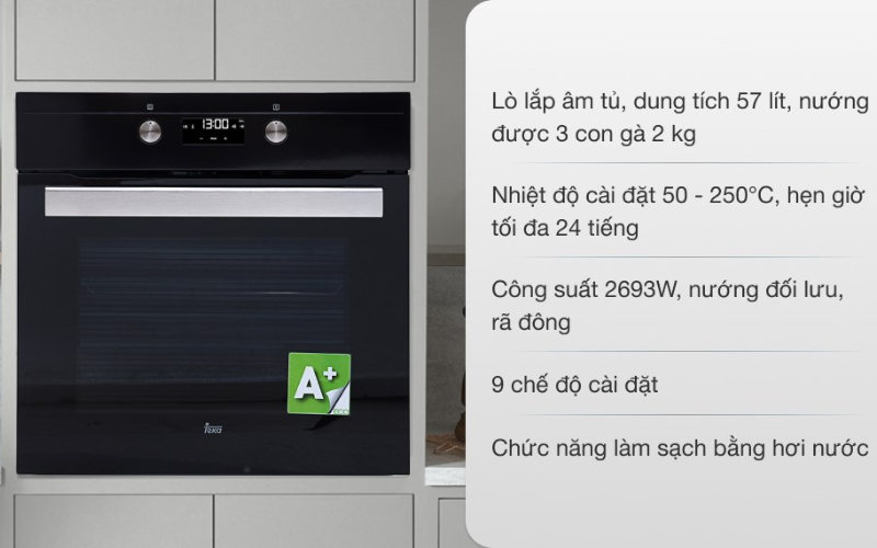 Lò nướng âm tủ Teka HS