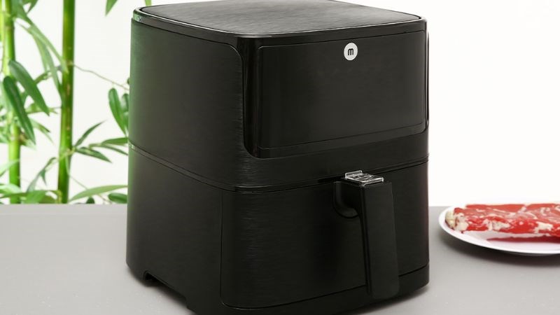 Nồi chi&ecirc;n kh&ocirc;ng dầu Mishio MK-284 5.5 l&iacute;t