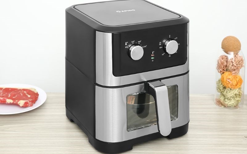 Nồi chi&ecirc;n kh&ocirc;ng dầu Rapido RAF-8.0M 8 l&iacute;t