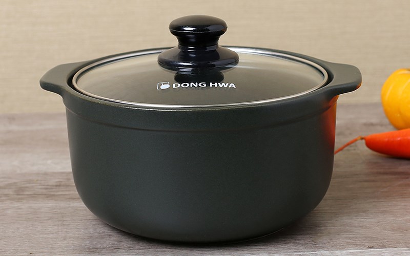 Nồi đất nắp k&iacute;nh 1.8 l&iacute;t Dong hwa Tucbeghi G-703H
