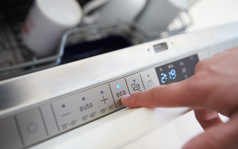 Các thuật ngữ cài đặt chương trình của máy rửa chén Hafele