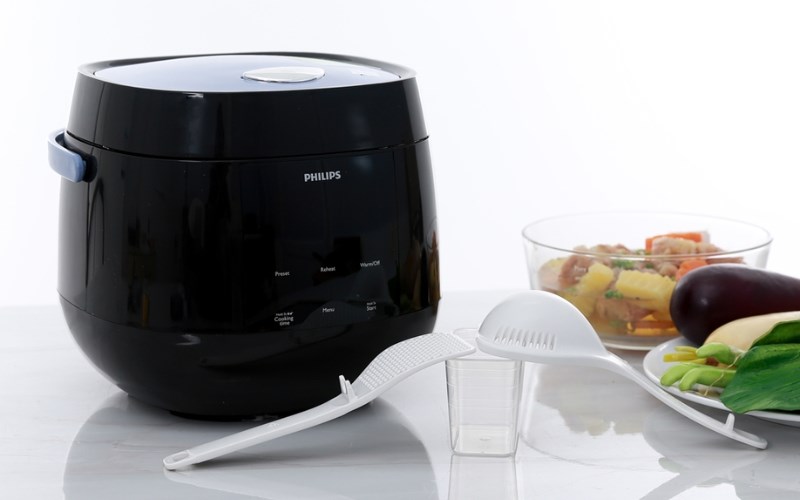 C&aacute;c n&uacute;t chức năng cơ bản của nồi cơm điện tử Philips