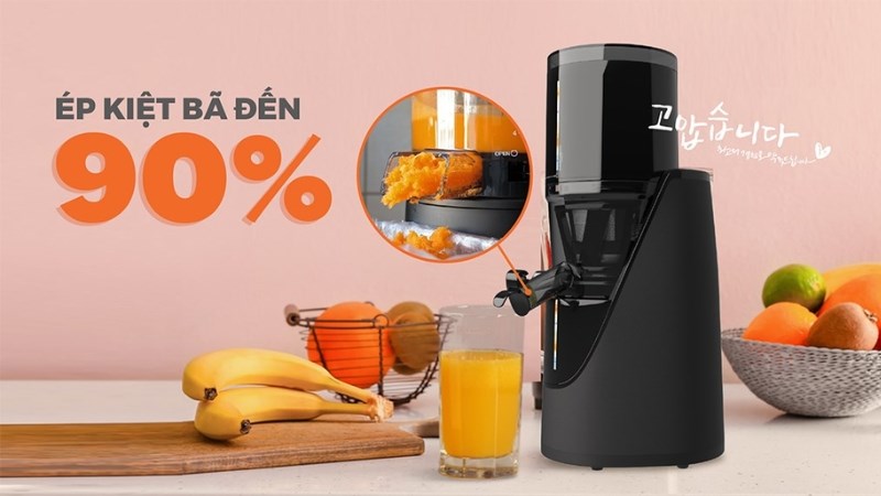 Khả năng ép của máy ép chậm Hawonkoo SJH-045-BA