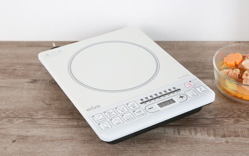 Bếp điện m&agrave;u trắng Kiwa KI-122GW