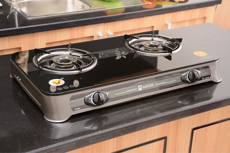 Bếp ga đ&ocirc;i Sakura SA-650G