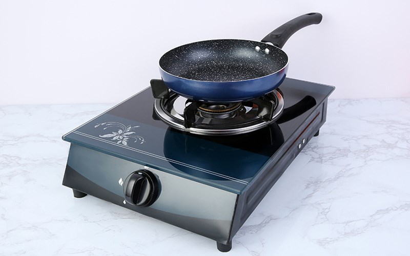 Chảo nh&ocirc;m chống d&iacute;nh v&acirc;n đ&aacute; 20 cm Delites CS003-20