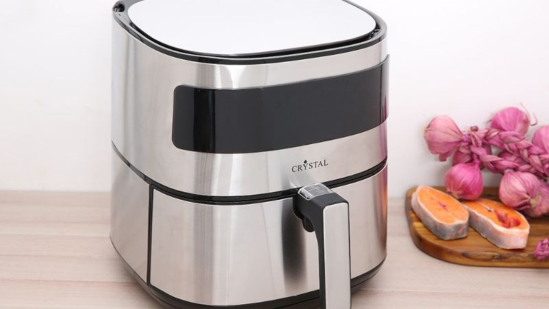 Nồi chi&ecirc;n kh&ocirc;ng dầu Crystal BF525 5.5 l&iacute;t