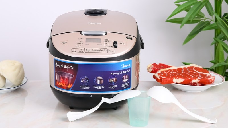 Nồi cơm điện tử Midea 1.8 l&iacute;t MB-FS5021
