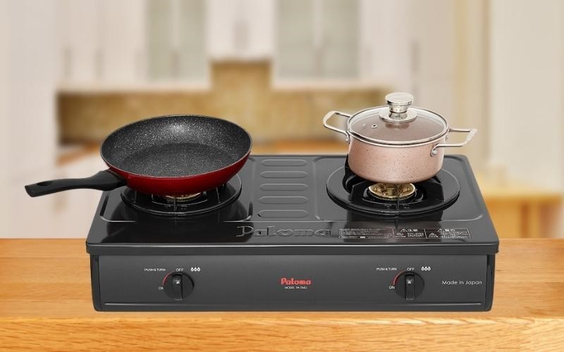 bếp gas đ&ocirc;i Paloma PA-7MEJ