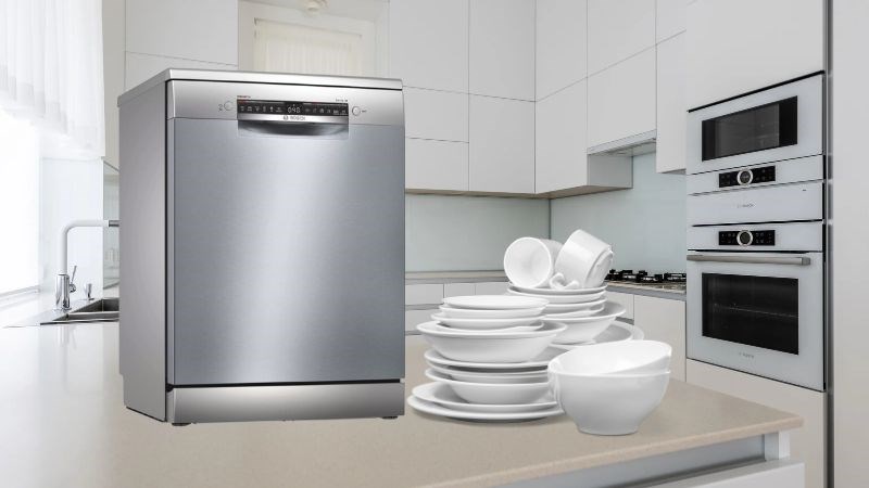 M&aacute;y rửa ch&eacute;n độc lập Bosch SMS4ECI14E