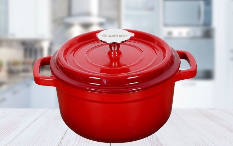 Nồi gang đúc 20 cm Rapido RK20-RD