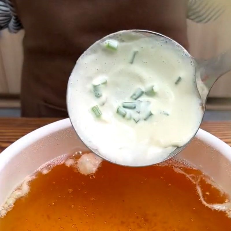 Bước 3 Chiên bánh Bánh giá chợ giồng