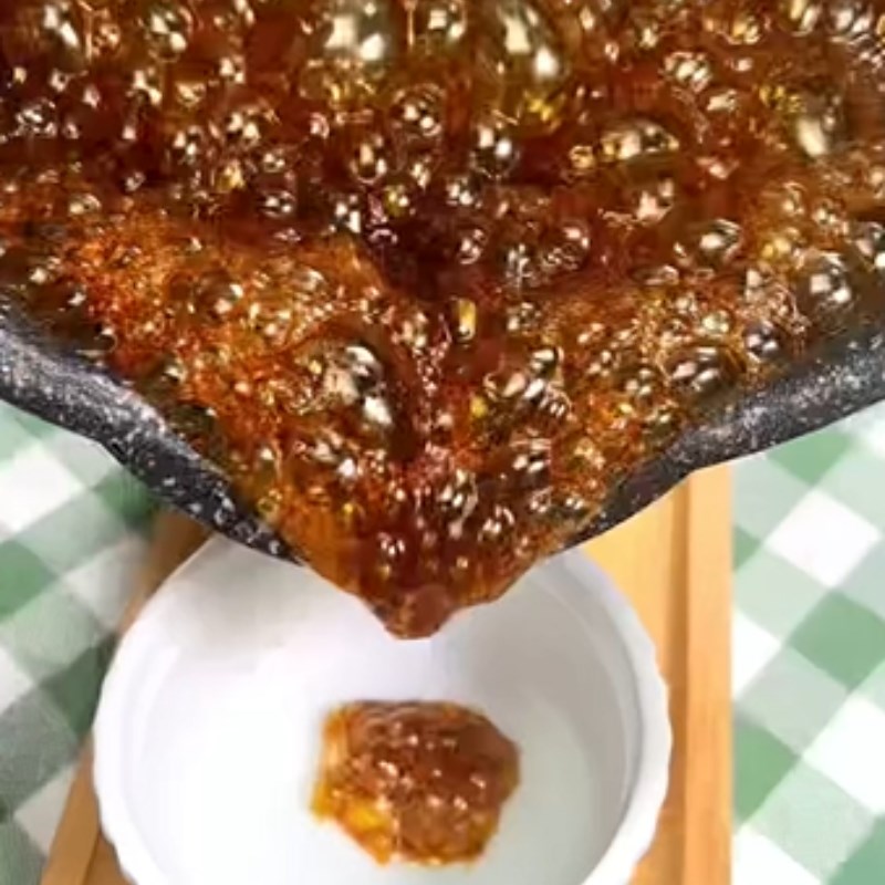 Bước 1 Nấu Caramel Bánh flan chay từ sữa hạt