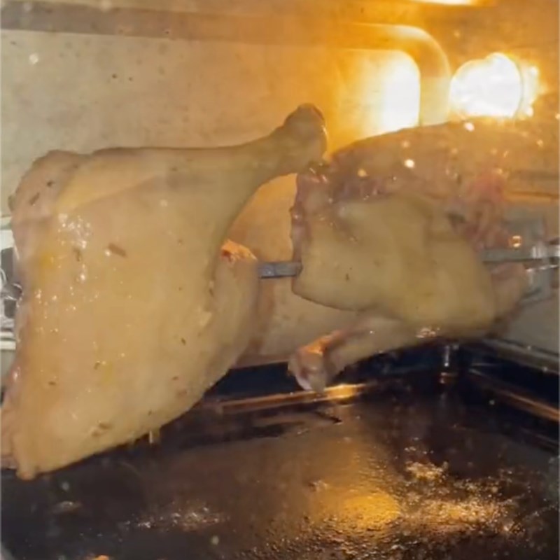 Bước 4 Quay vịt Vịt quay chao