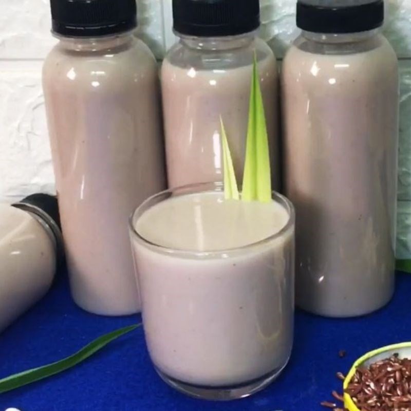 Bước 4 Thành phẩm Sữa gạo lứt bằng máy làm sữa hạt