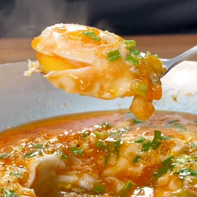 Bước 3 Thành phẩm Trứng ốp la chiên nước mắm