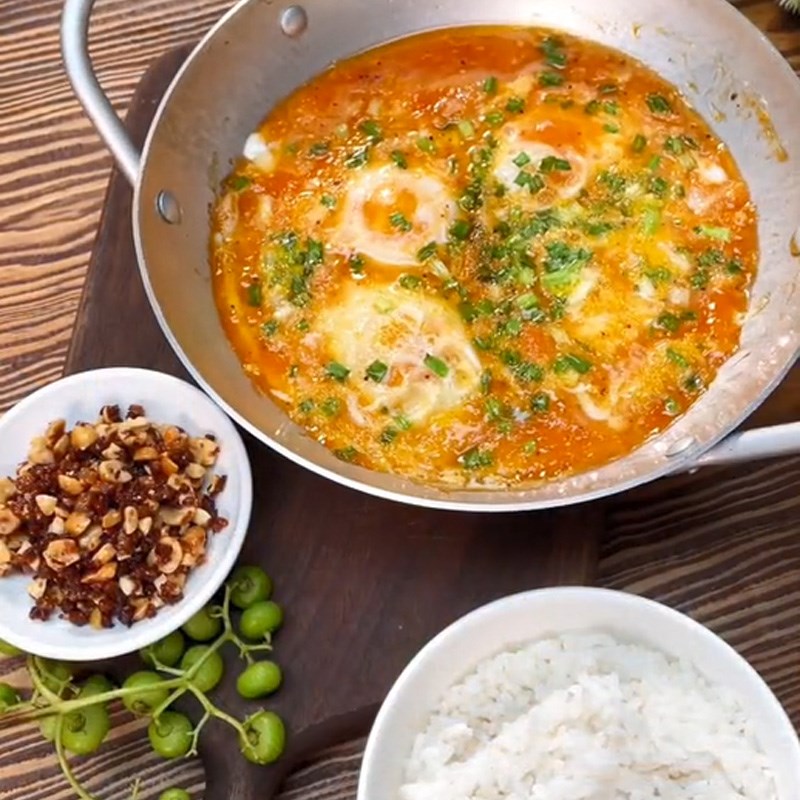 Bước 3 Thành phẩm Trứng ốp la chiên nước mắm