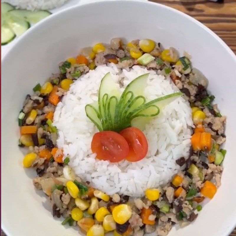 Bước 3 Thành phẩm Cơm thịt xào