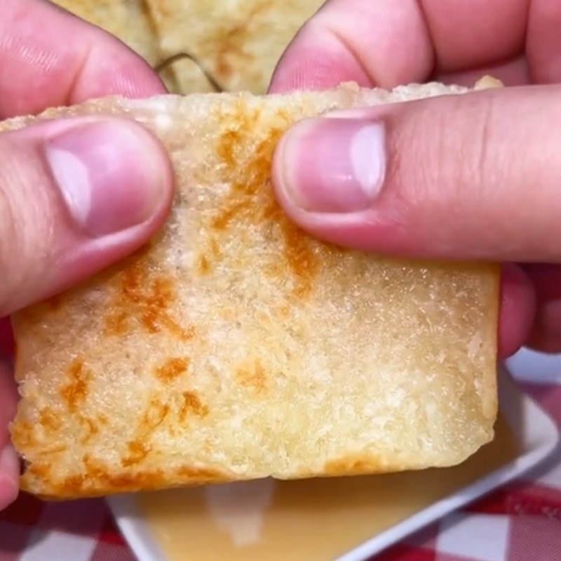 Bước 4 Thành phẩm Bánh khoai mì áp chảo