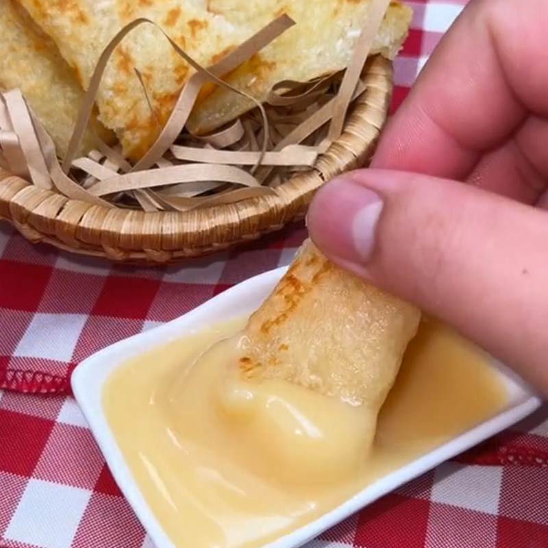 Bước 4 Thành phẩm Bánh khoai mì áp chảo