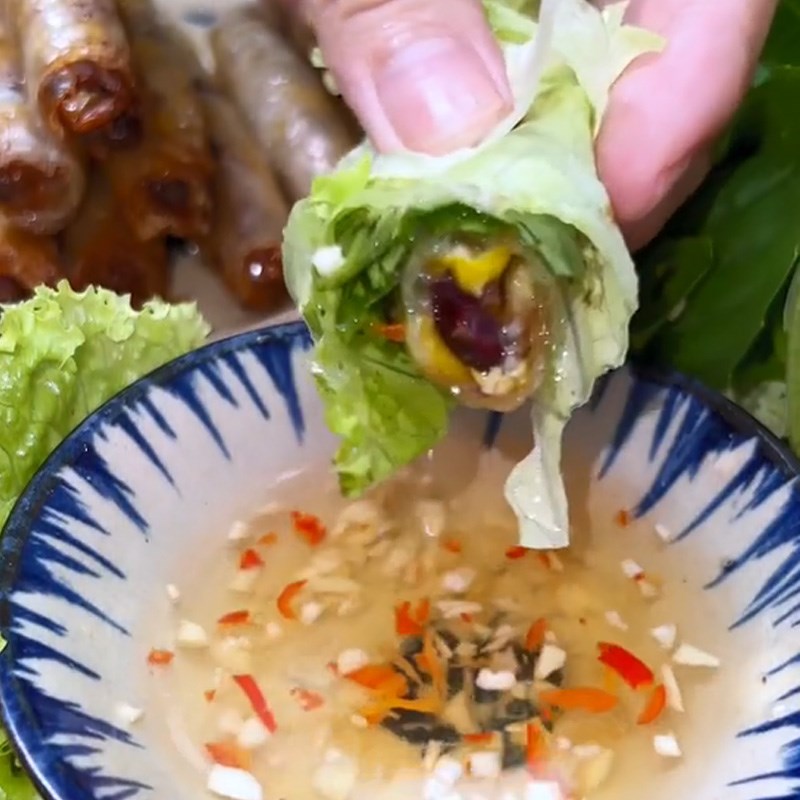 Bước 4 Thành phẩm Chả ram bắp (công thức được chia sẻ từ Tiktok Vào Bếp Cùng Điện máy XANH)