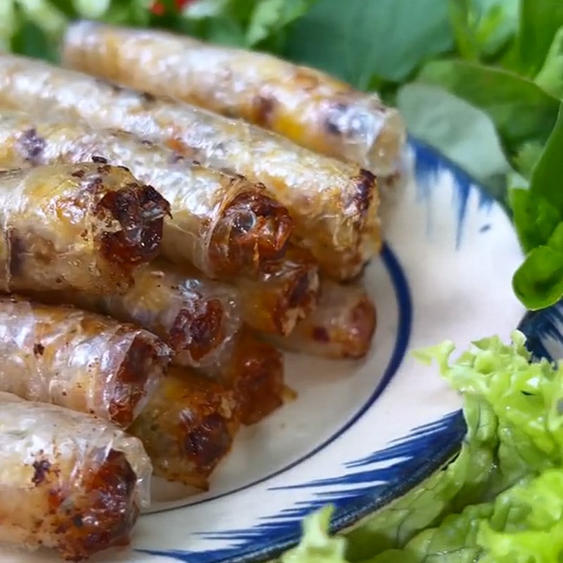 Bước 4 Thành phẩm Chả ram bắp (công thức được chia sẻ từ Tiktok Vào Bếp Cùng Điện máy XANH)