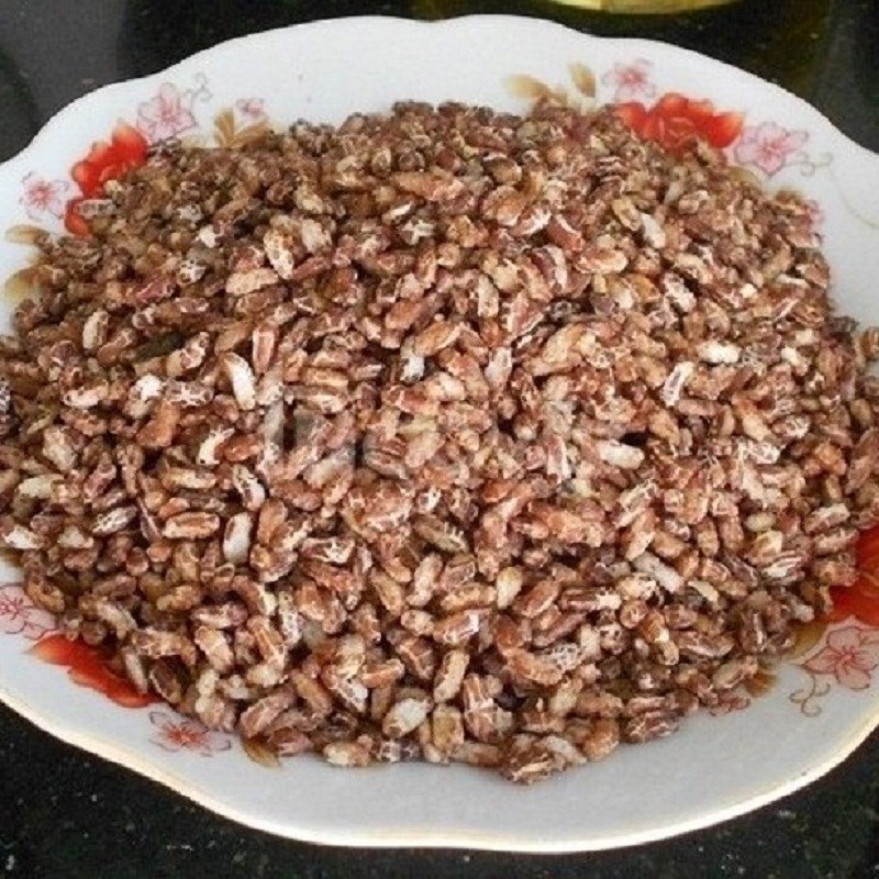 Bước 3 Thành phẩm Rang gạo lứt bằng nồi chiên không dầu