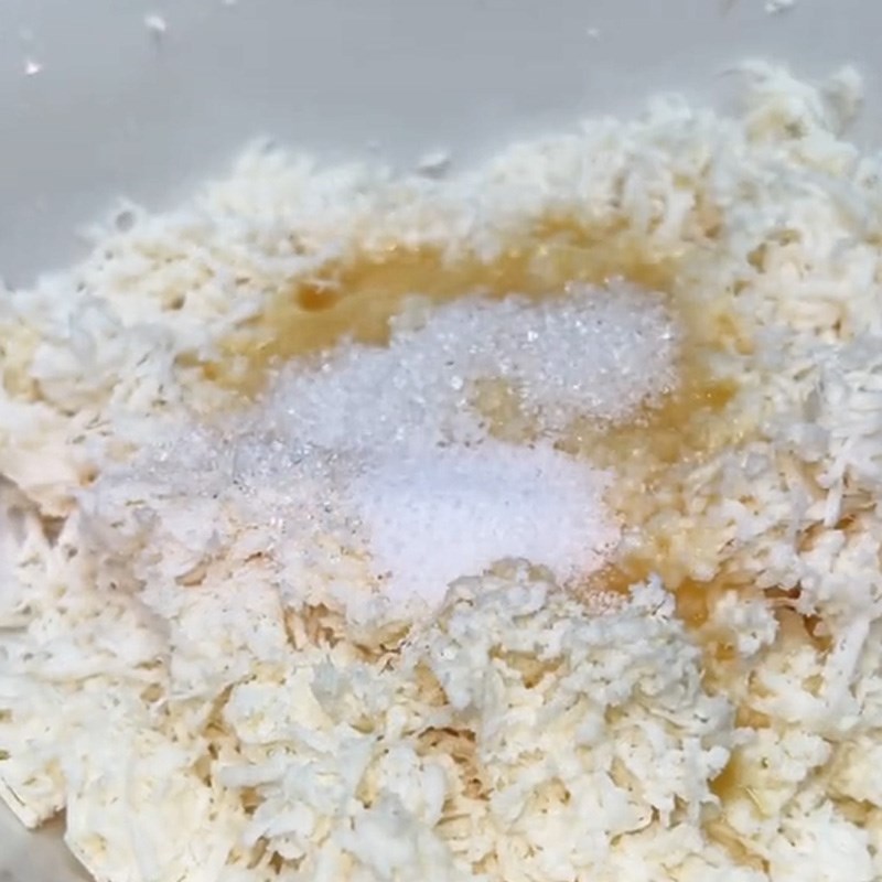 Bước 2 Trộn bánh khoai mì Bánh khoai mì áp chảo