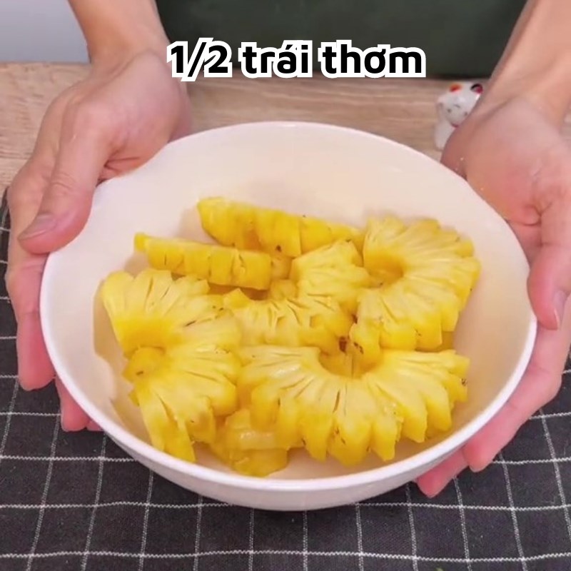 Bước 2 Ướp thơm Bún nấm thơm chay