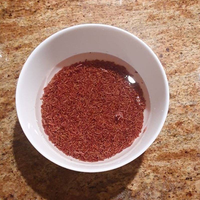 Bước 1 Vo gạo Sữa gạo lứt bằng máy làm sữa hạt